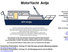 Tablet Screenshot of my-antje.com